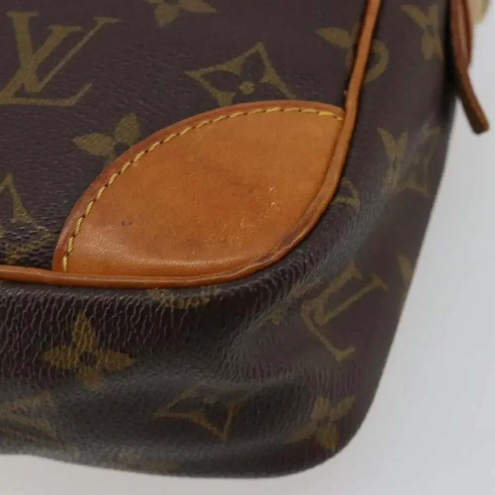 Louis Vuitton Monogram Compiegne 28 Clutch Bag Brown